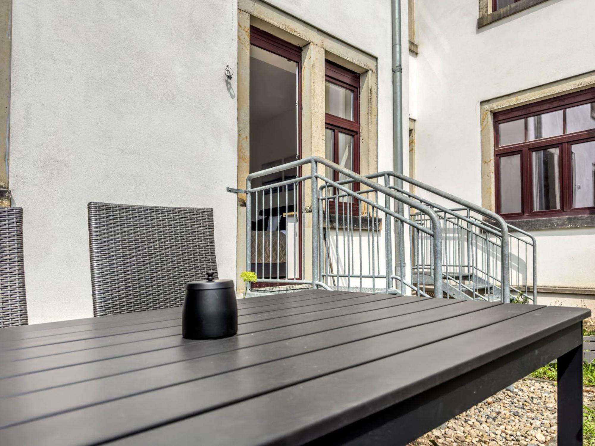 Design 2R Apartment Dresden Neustadt - Garten - Elbnahe - Airport Zewnętrze zdjęcie